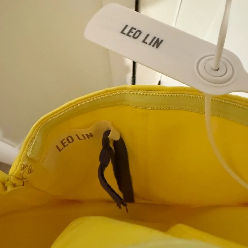 Leo Lin Rayna Appliqué Floral Maxi Dress – Iris Print in Yellow - Picture 5 of 6